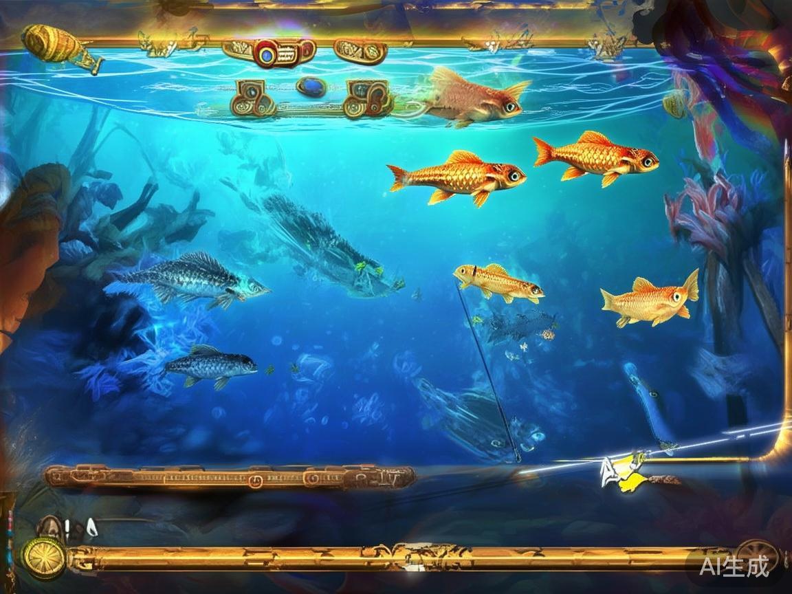 在游戏中，连续击中同类鱼可以激发特殊效果或获得额外